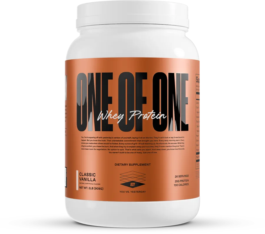 ONE OF ONE Whey Protein, Classic Vanilla