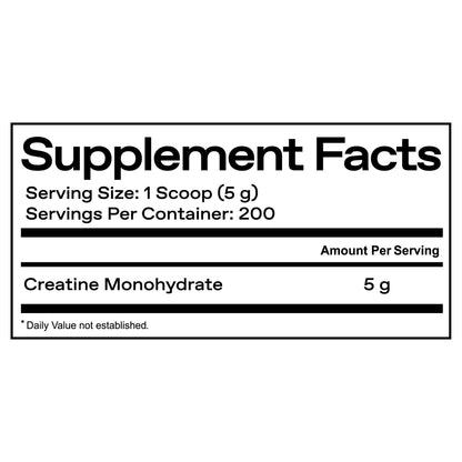 ONE OF ONE Creatine Monohydrate