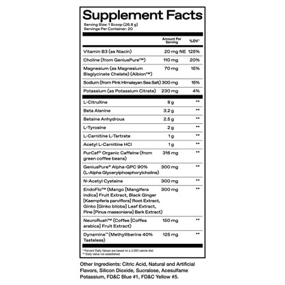 ONE OF ONE Loaded Pre-Workout